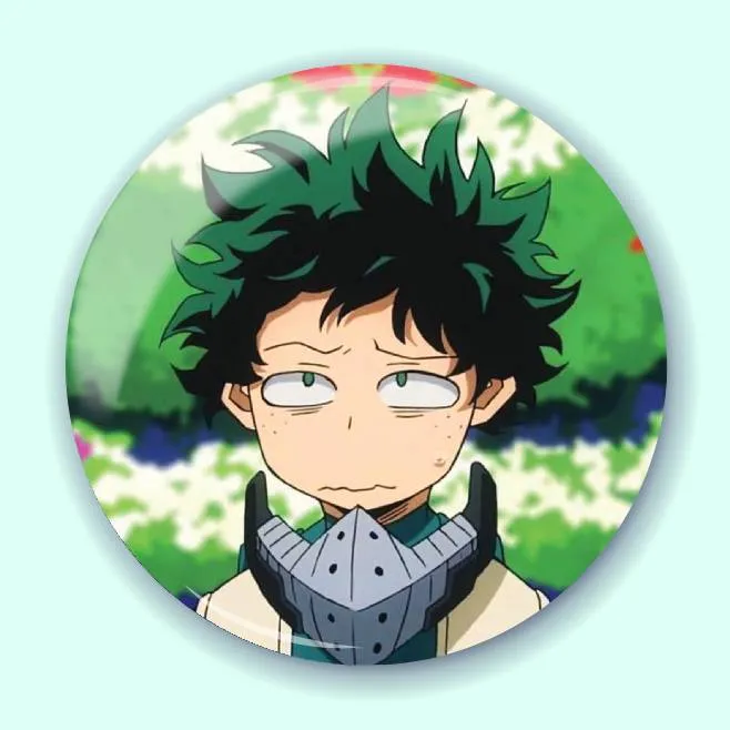 Аніме значок Моя геройська академія (My Hero Academia) 38, 56 мм, глянець