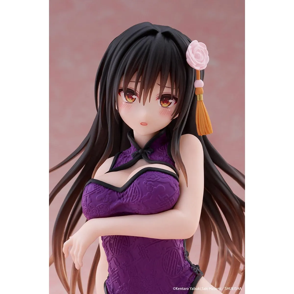 Аніме фігурка Юї Котеґава (Yui Kotegawa) Desktop Cute Chinese Dress Ver. Taito — Нещастя кохання (To Love-Ru Darkness), 13 см 7