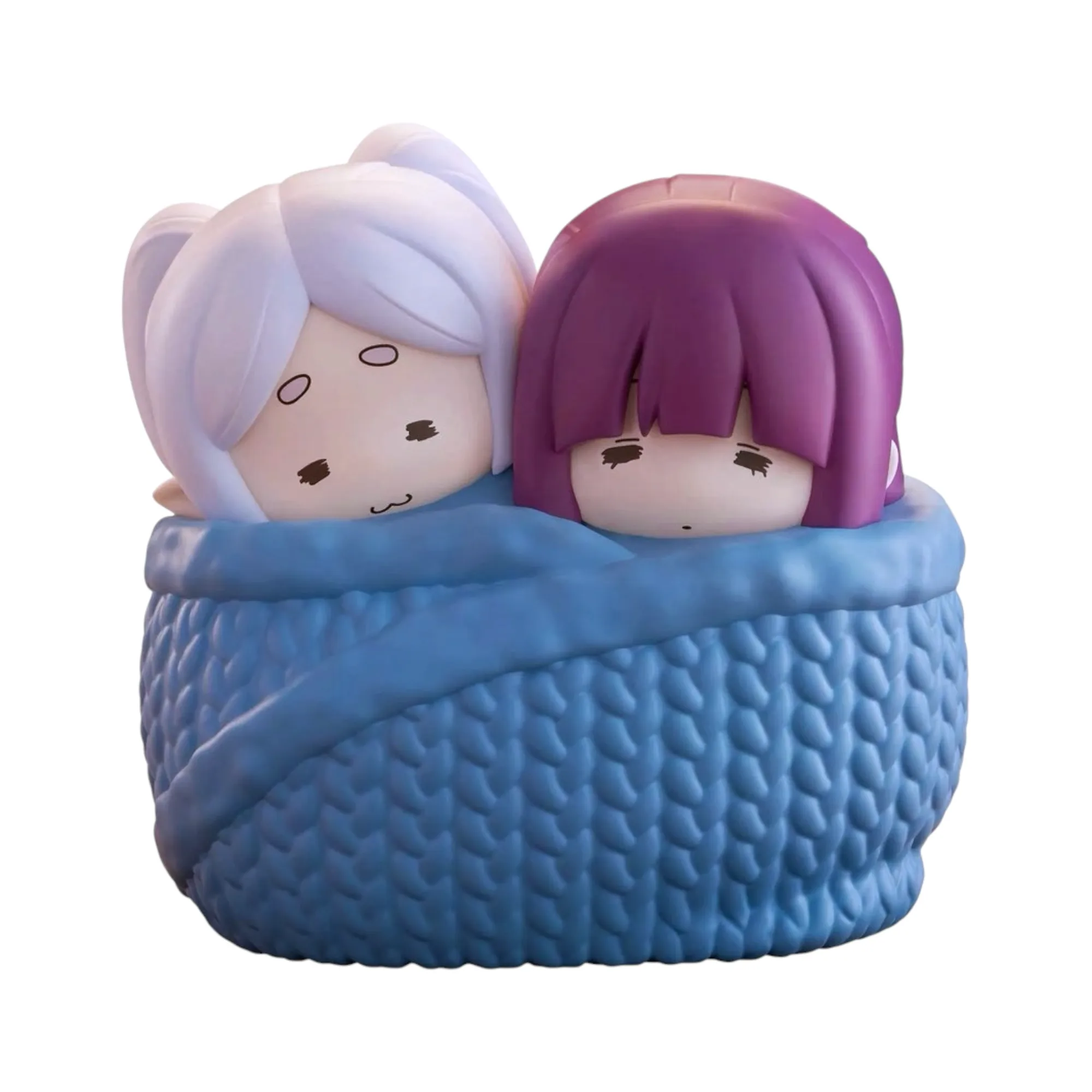 Аніме фігурка Фрірен та Ферн: Затишна версія (Frieren & Fern - Warm and Cozy Ver.) — Фрірен, що проводжає в останню путь (Frieren: Beyond Journey's End), серія Big Sofvimates, 13 см