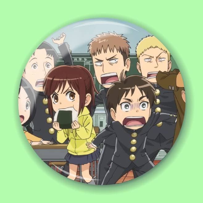 Аніме значок Атака титанів (Attack on Titan) 6, 56 мм