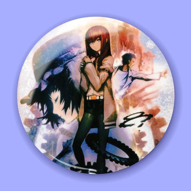Аніме значок Брама Штейна (Steins;Gate) 18, 56 мм, Глянець