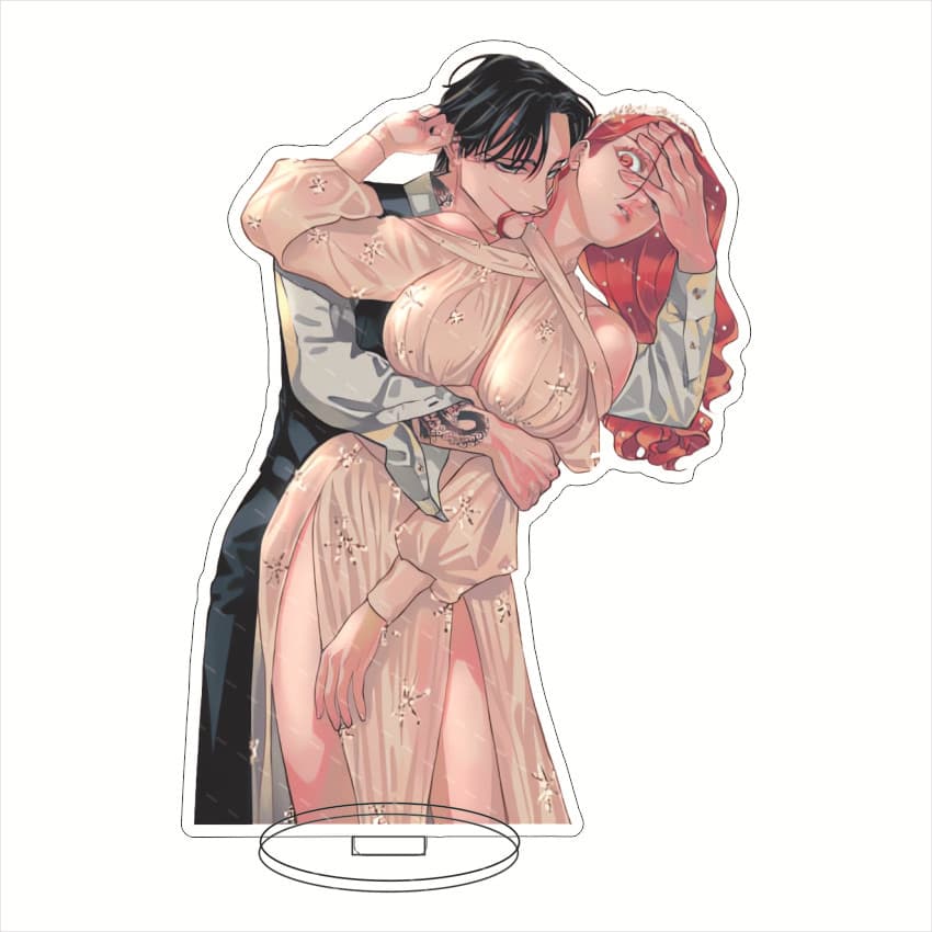 Акриловий стенд з персонажами по аніме Yakuza Fiancé