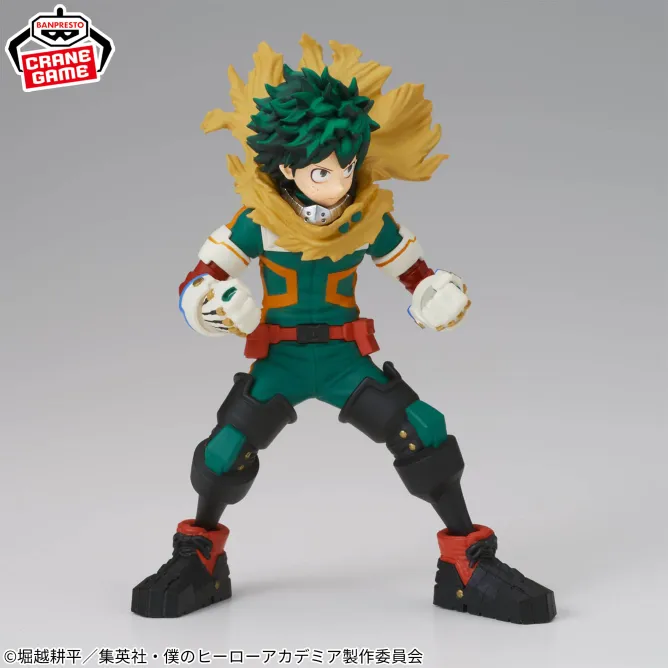 Аніме фігурка Ізуку Мідорія (Izuku Midoriya) — Моя геройська академія (My Hero Academia), Figuno - версія B, Banpresto, 9 см 3