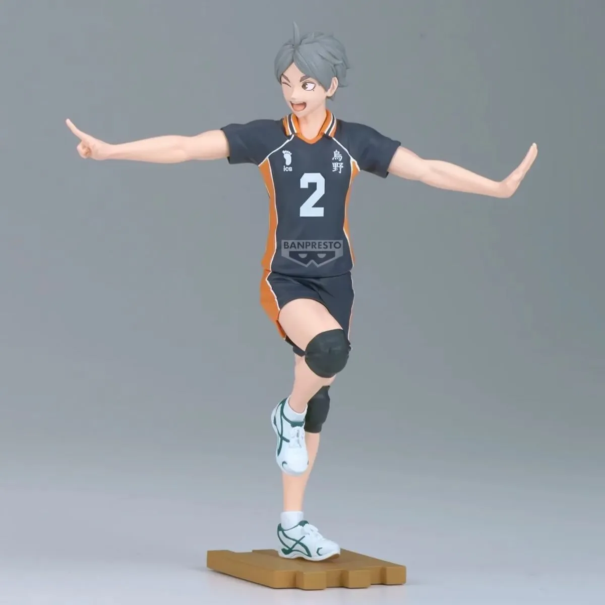 Аніме фігурка Коші Суґавара (Koshi Sugawara) — Волейбол!! (Haikyu!!), серія Ippon Nice Serve, 14 см 3