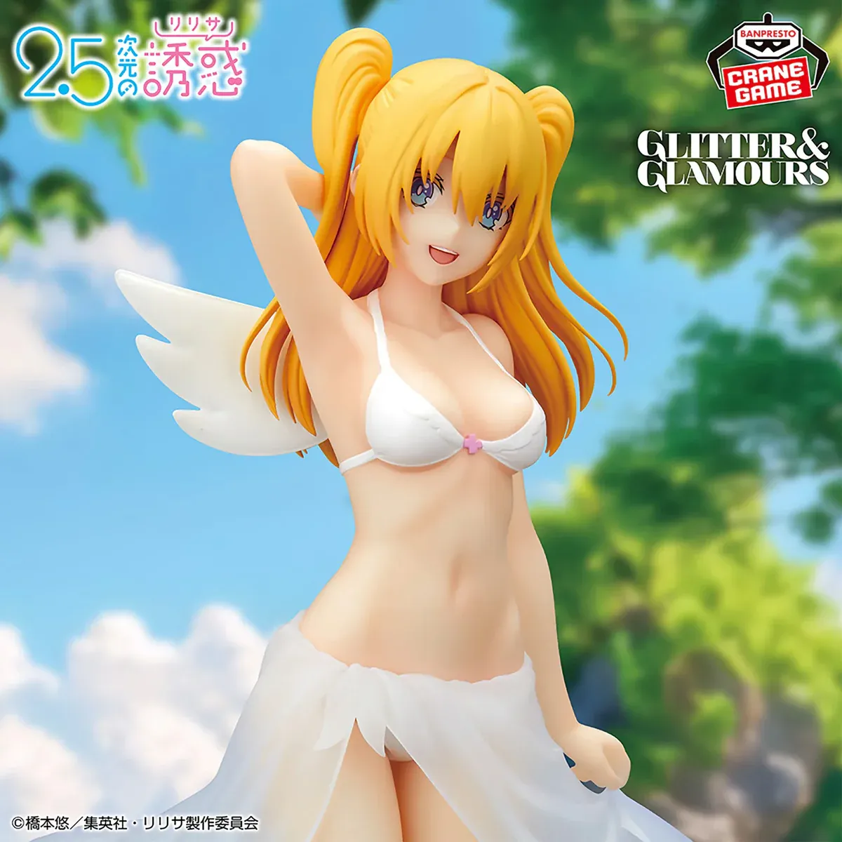 Аніме фігурка Ліліель (Liliel) Glitter & Glamours Swimsuit Ver. Banpresto — 2.5 Вимірна спокуса (2.5 Dimensional Seduction), 22 см 4