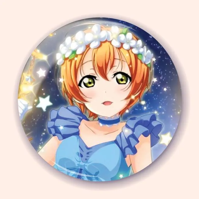 Аніме значок Любов наживо! (Love Live!) 15, 56 мм, глянець