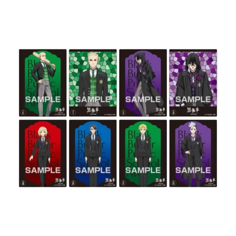 Аніме картки Boarding School Edition Clear Collection Ensky — Темний дворецький (Black Butler) 3