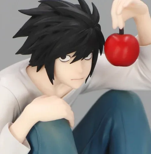 Аніме фігурка Ел (L) — Зошит смерті (Death Note), серія Noodle Stopper Figure, 10 см 3