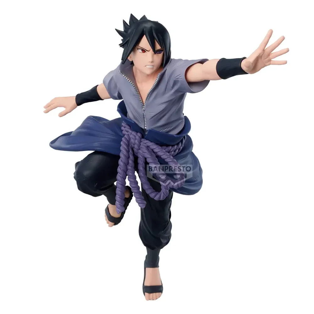 Аніме фігурка Саске Учіха (Sasuke Uchiha) — Наруто (Naruto), серія 72 SERIES VIBRATION STARS, 14 см, виробник Banpresto 5