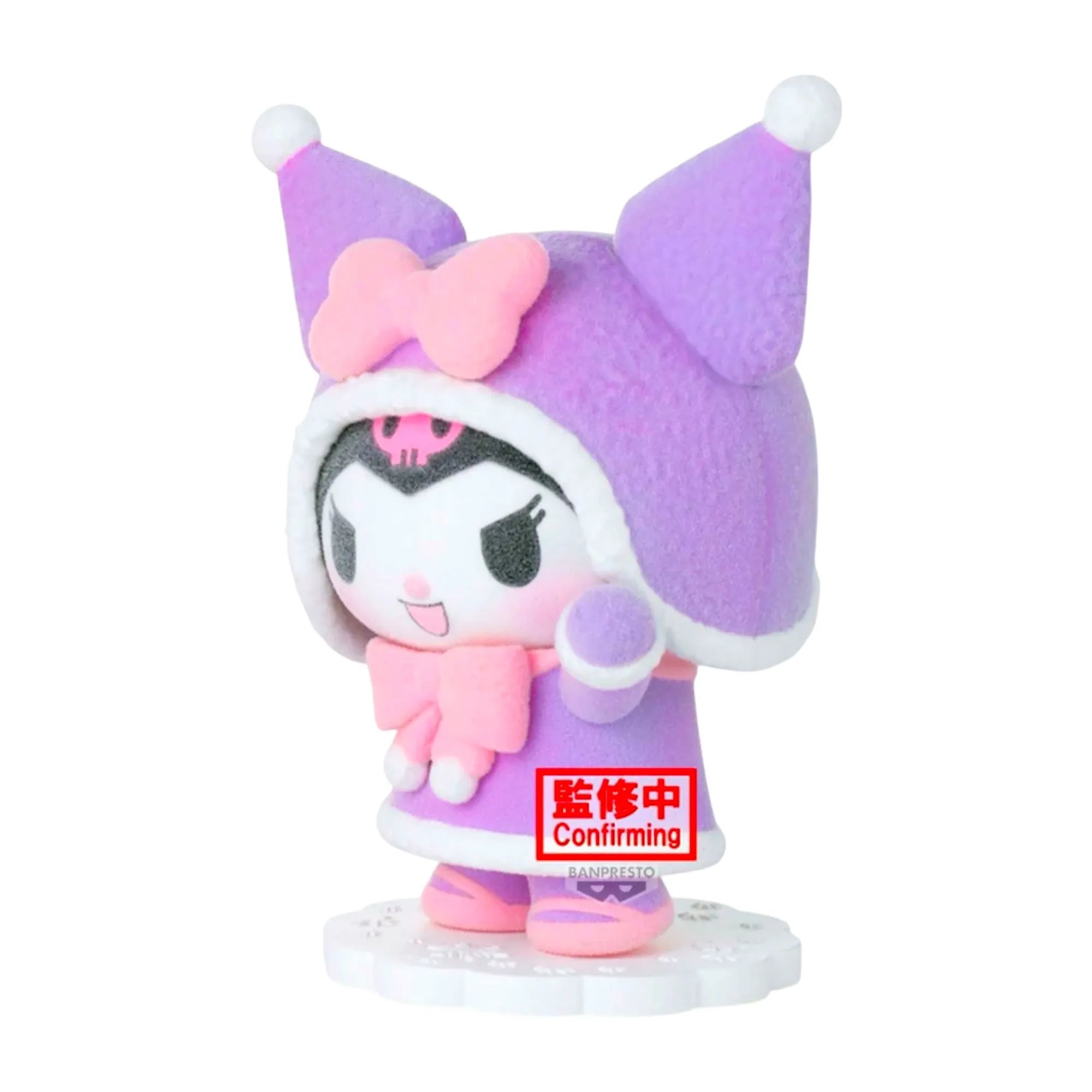 Аніме фігурка Куромі (Kuromi) — Санріо (Sanrio Characters), Fluffy Puffy, 10 см, Banpresto 4