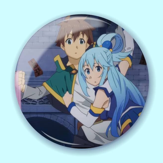 Аніме значок Цей прекрасний світ, благословенний богом! (KonoSuba) 6, 56 мм