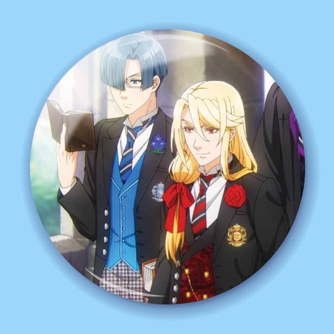 Аніме значок Темний дворецький (Black Butler) 14, 56 мм, глянець
