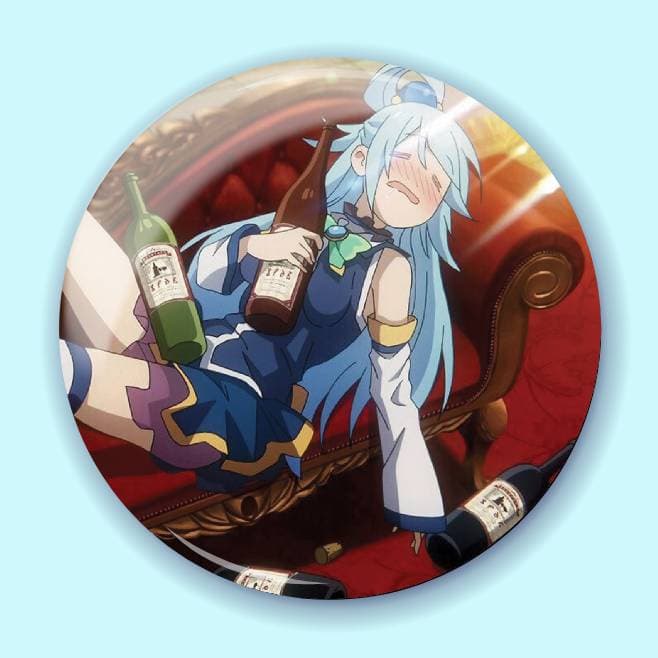 Аніме значок Цей прекрасний світ, благословенний богом! (KonoSuba) 18, 56 мм