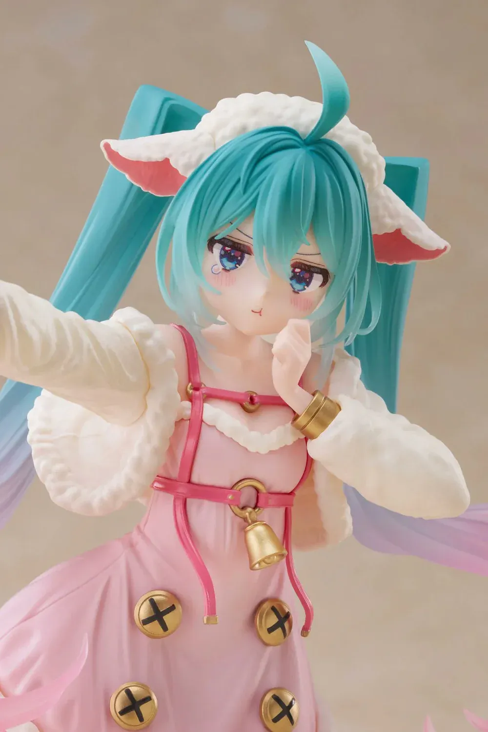 Аніме фігурка Хацуне Міку (Hatsune Miku The Wolf and the Seven Young Goats Ver.) — Вокалоїд (Vocaloid), серія Wonderland, 18 см 4