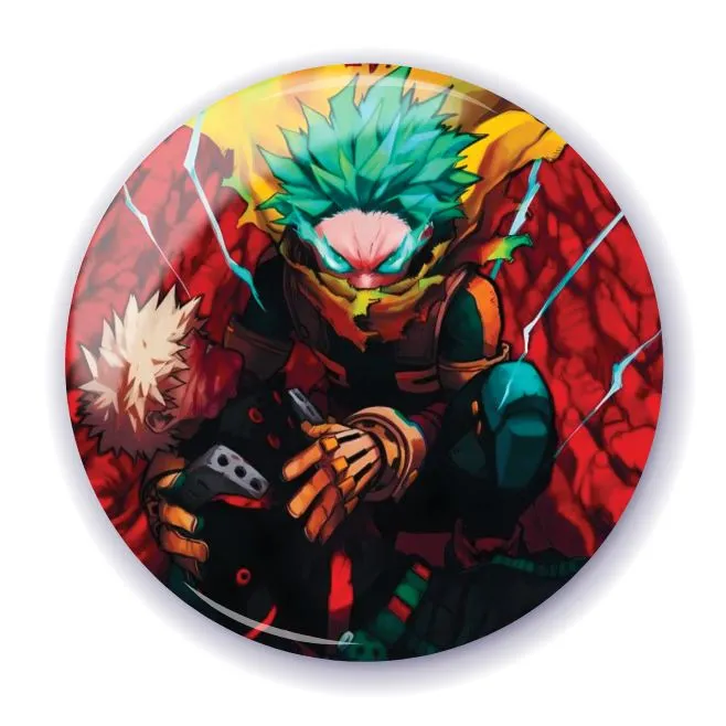 Аніме значок Моя геройська академія (My Hero Academia) 90, 56 мм, глянець