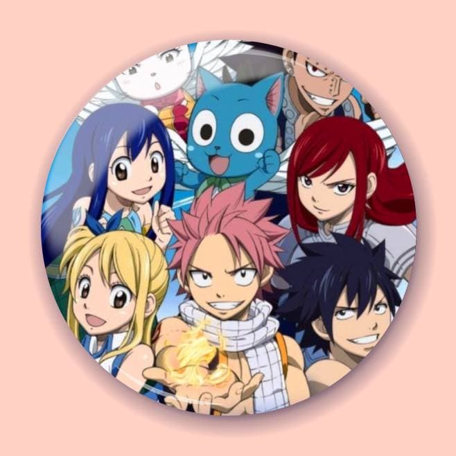 Аніме значок Хвіст Феї (Fairy Tail) 1, 56 мм