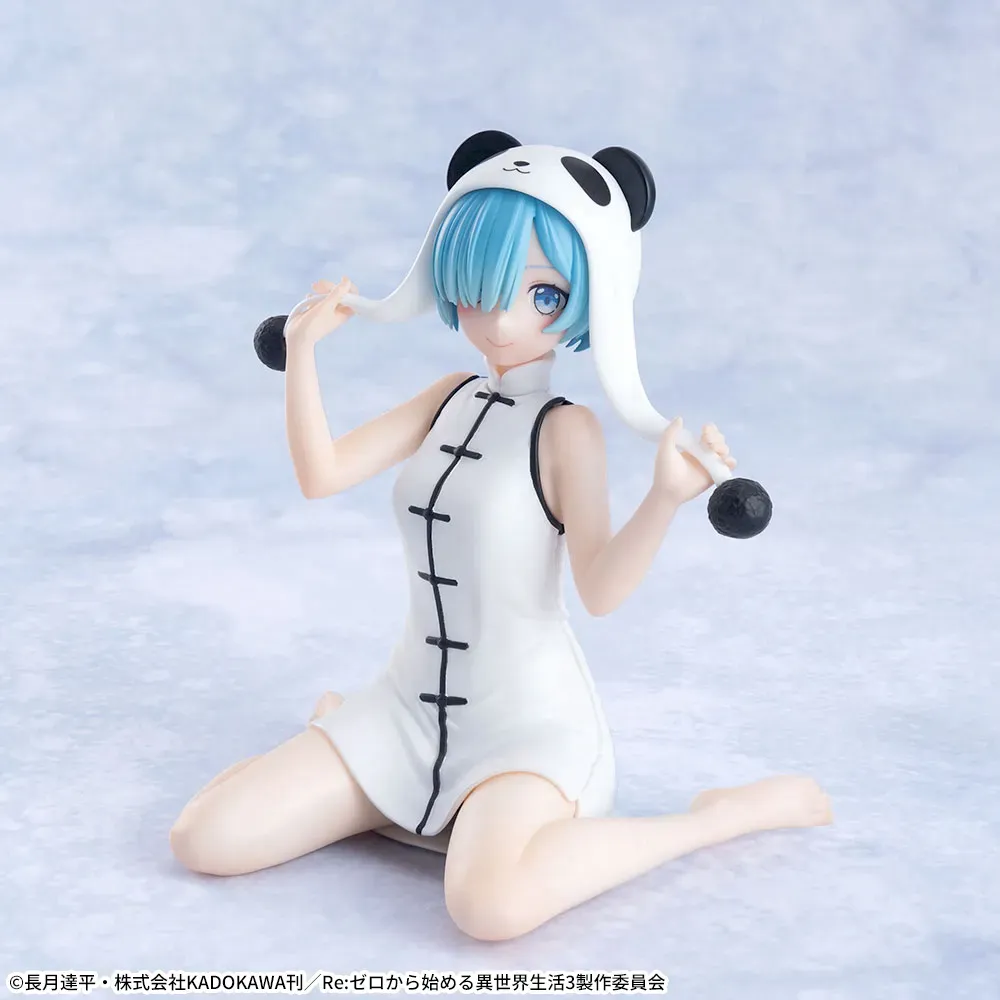 Аніме фігурка Рем (Rem Giant Panda) — Re:Zero. Життя з нуля в іншому світі (Re:Zero - Starting Life in Another World), серія Yumemirize, 11 см 3