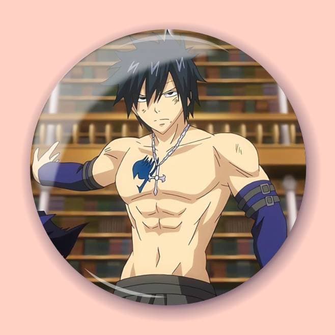 Аніме значок Хвіст Феї (Fairy Tail) 9, 56 мм, глянець