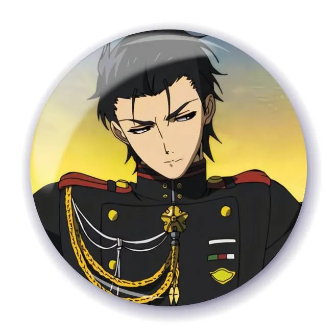 Аніме значок Останній серафим (Seraph of the End) 12, 56 мм