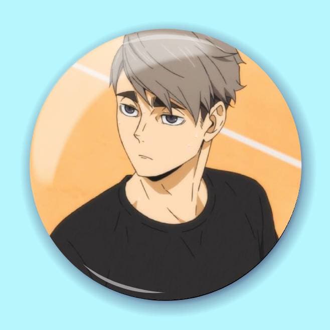 Аніме значок Волейбол (Haikyuu!!) 29, 56 мм