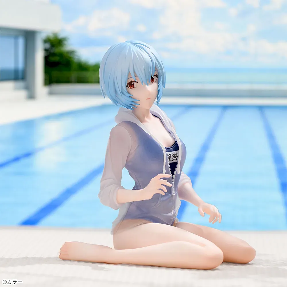 Аніме фігурка Рей Аянамі (Rei Ayanami: School Swimsuit Ver.) — Євангеліон (Evangelion: New Theatrical Edition), серія YUMEMIRIZE FIGURE, 13 см 2