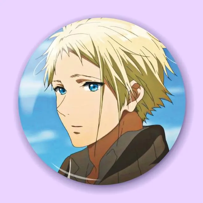 Аніме значок Вайолет Еверґарден (Violet Evergarden) 4, 56 мм