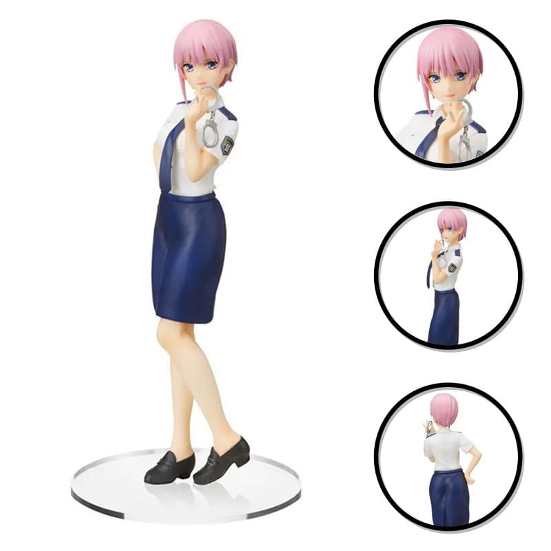 Аніме фігурка Ічіка Накано (Nakano Ichika) Policewoman Dress Up Sega — П'ять наречених (The Quintessential Quintuplets), 19 см