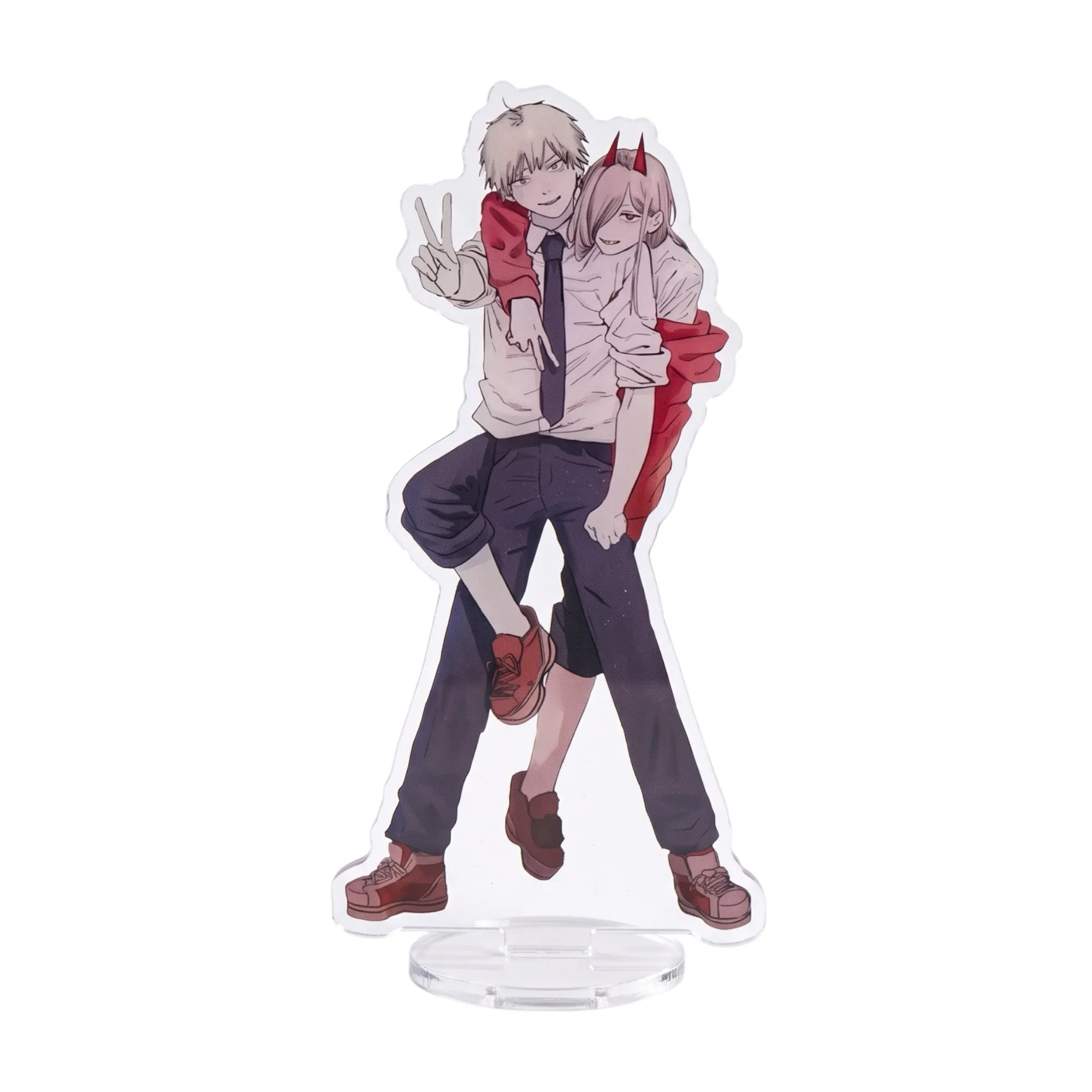 Аніме акриловий стенд Людина-бензопила (Chainsaw Man), 14 см