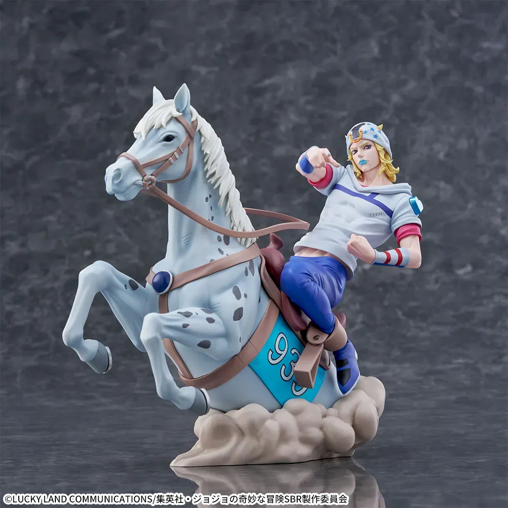 Аніме фігурка Джонні Джостар (Johnny Joestar) — Химерні пригоди ДжоДжо: Стіл Болл Ран (JoJo's Bizarre Adventure: Steel Ball Run), серія Xross Link Max, 18 см, виробник Sega 3