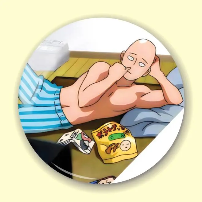Аніме значок Ванпанчмен (One-Punch Man) 5, 56 мм