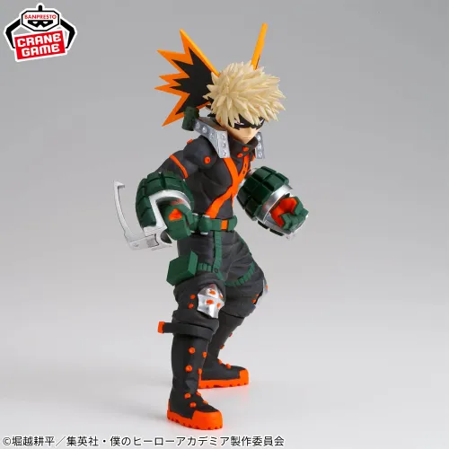 Аніме фігурка Кацукі Бакуґо (Katsuki Bakugo) — Моя геройська академія (My Hero Academia), Figuno - B, Banpresto, 9 см 3