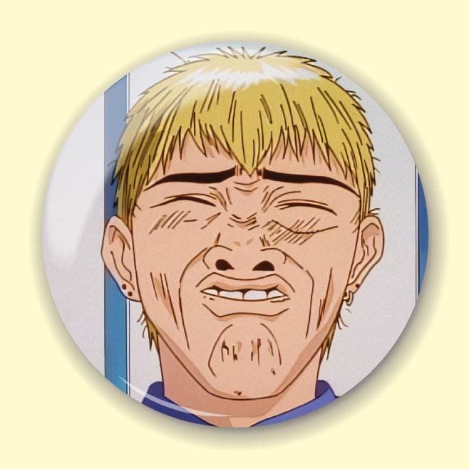 Аніме значок Крутий вчитель Онідзука (Great Teacher Onizuka) 6, 56 мм, глянець