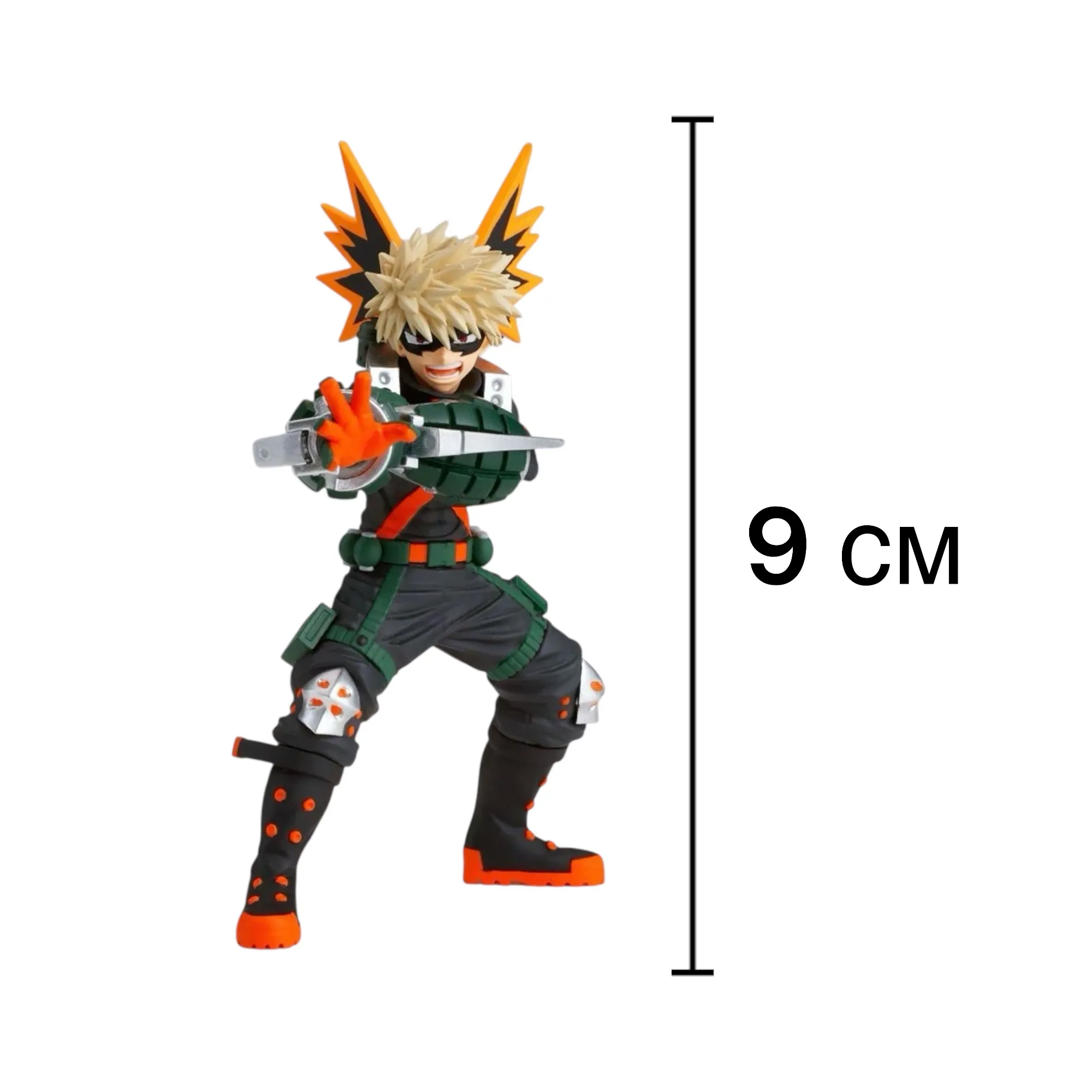 Аніме фігурка Кацукі Бакуґо (Katsuki Bakugo) — Моя геройська академія (My Hero Academia), Figuno - А, Banpresto, 9 см 2