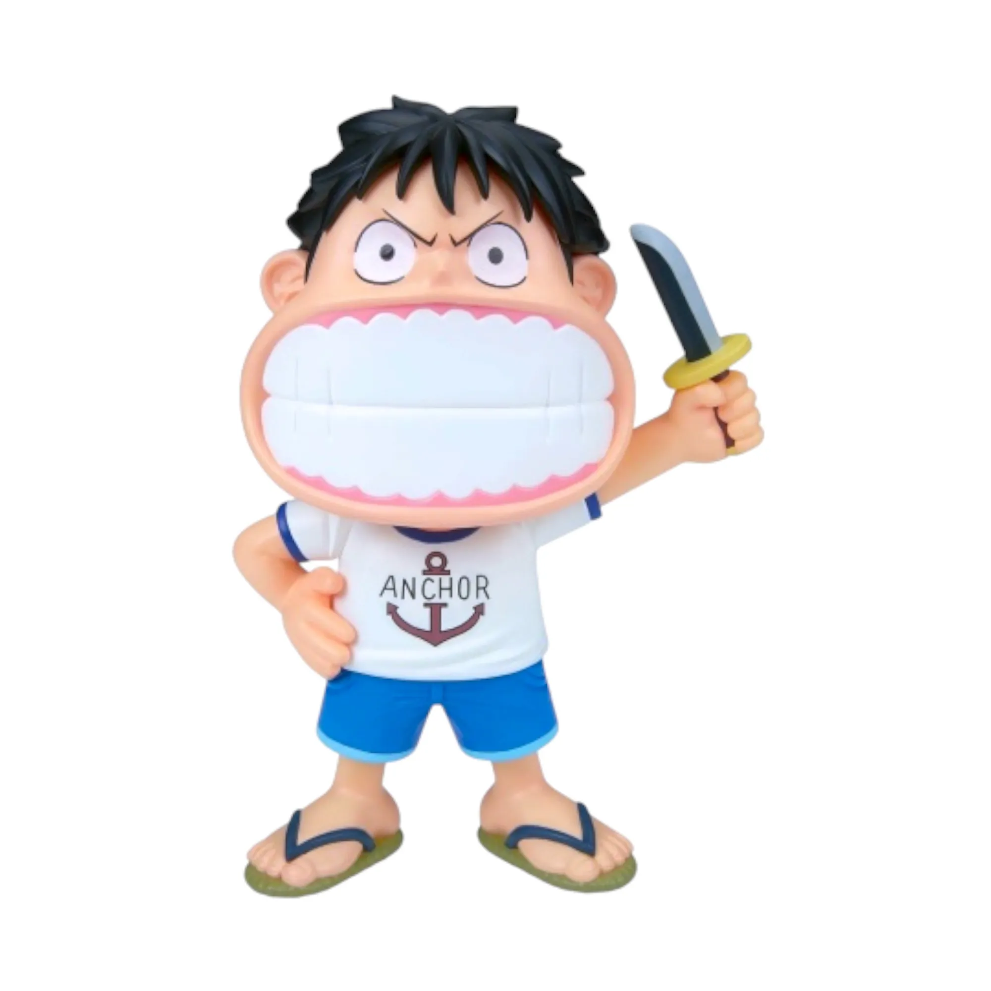 Аніме фігурка Монкі Д. Луффі (Monkey D. Luffy) — Ван Піс (One Piece), серія Big Sofvimates 15 см