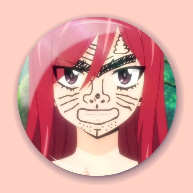 Аніме значок Хвіст Феї (Fairy Tail) 4, 56 мм