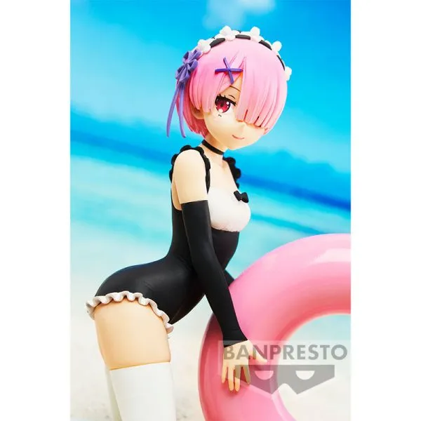 Аніме фігурка Рам (Ram) Maid Style ver. Celestial Vivi Banpresto — Переродження: Життя в іншому світі з нуля (Re:Zero Starting Life in Another World), 13 см 2