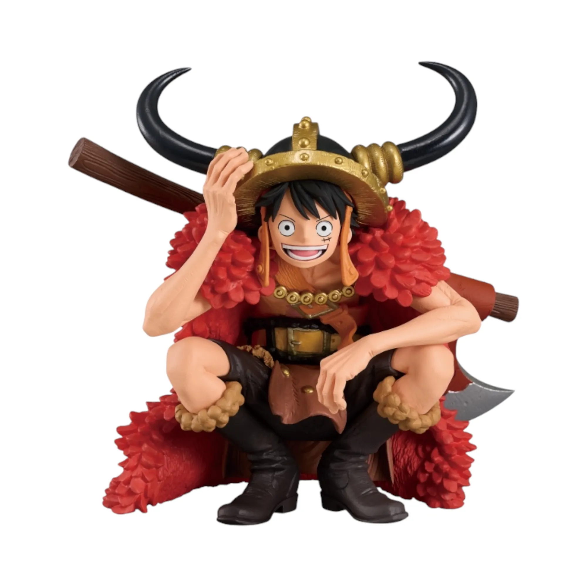 Аніме фігурка Монкі Д. Луффі (Monkey D. Luffy: Elbaf Ver.) — Ван Піс (One Piece), серія King of Artist, 15 см, виробник Banpresto