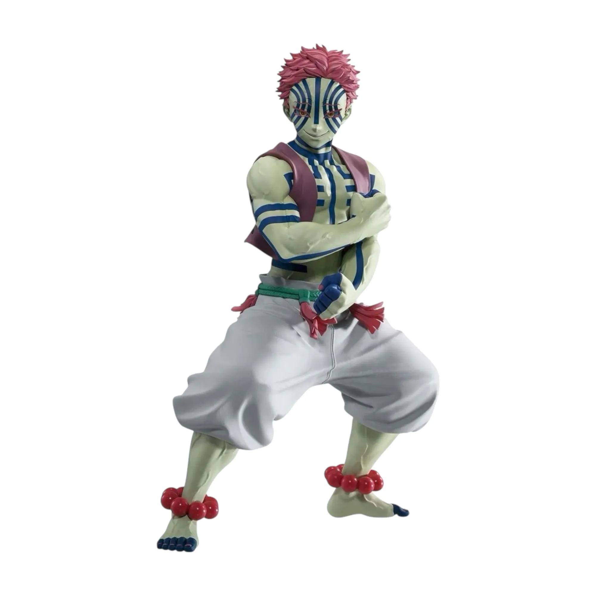 Аніме фігурка Аказа (Akaza) Grandista Banpresto — Клинок, який знищує демонів (Demon Slayer), 22 см