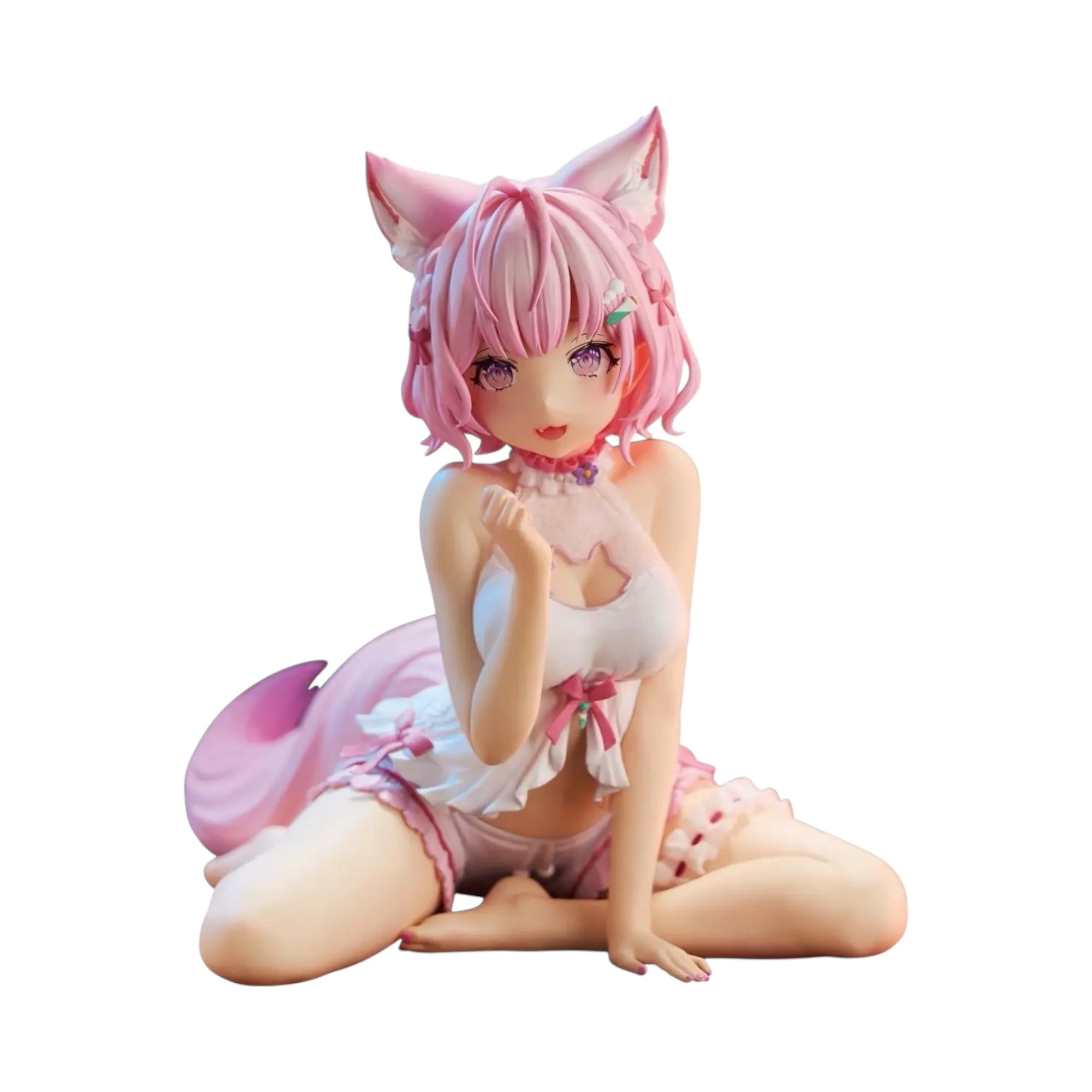 Аніме фігурка Хакуї Койорі (Hakui Koyori) Relax Time Banpresto — Гололайв (Hololive), 13 см