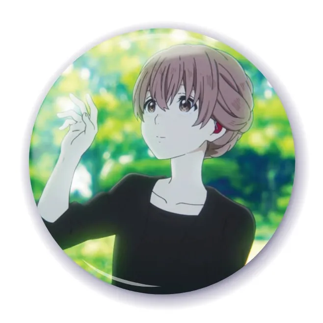 Аніме значок Форма голосу (A Silent Voice) 14, 56 мм, глянець