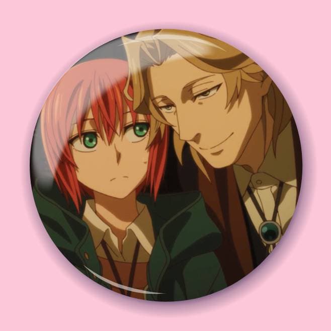 Аніме значок Наречена чаклуна (The Ancient Magus' Bride) 13, 56 мм, глянець