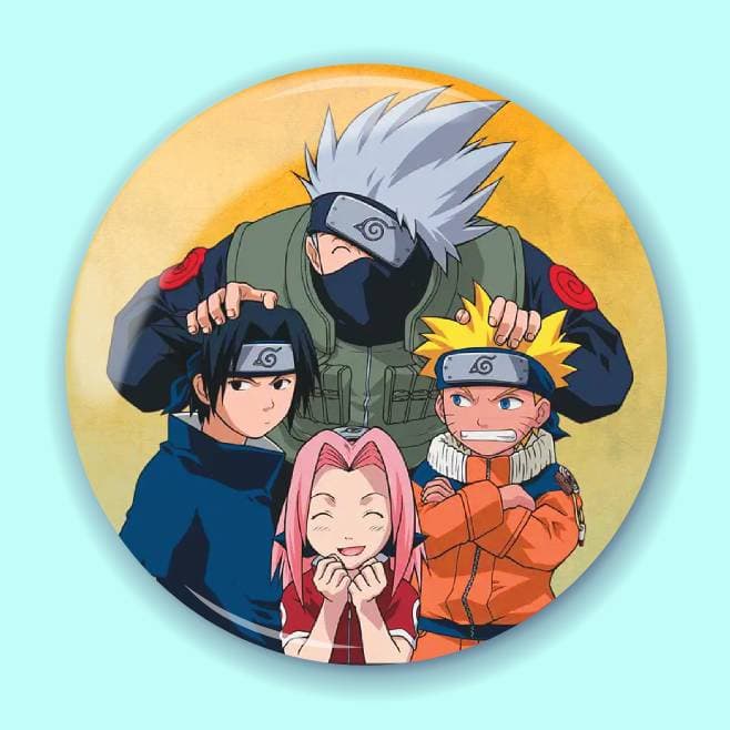 Аніме значок Наруто (Naruto) 78, 56 мм
