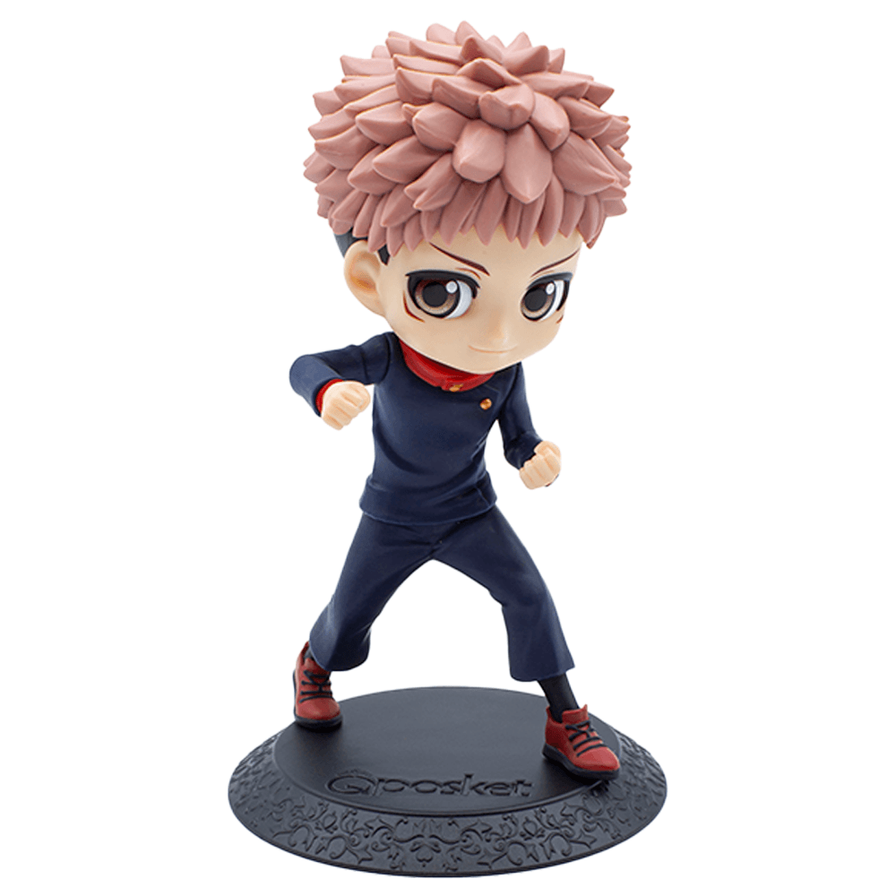 Аніме фігурка Юджі Ітадорі (Yuji Itadori) Q Posket Ver.A Banpresto — Магічна битва (Jujutsu Kaisen), 14 см