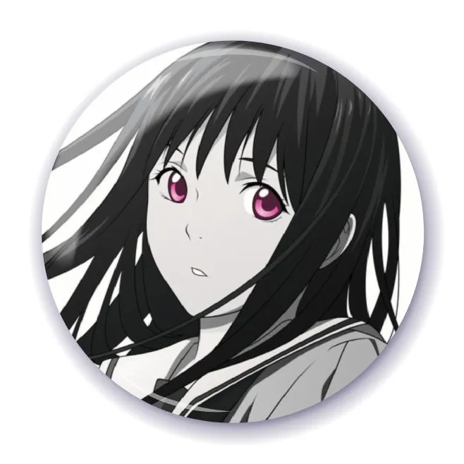 Аніме значок Безхатній бог (Noragami) 28, 56 мм, глянець
