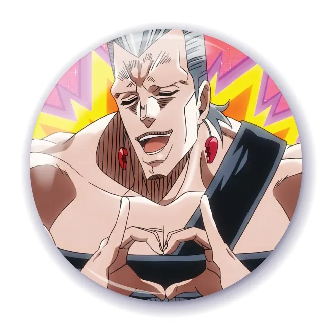 Аніме значок Неймовірні пригоди ДжоДжо (JoJo's Bizarre Adventure) 36, 56 мм