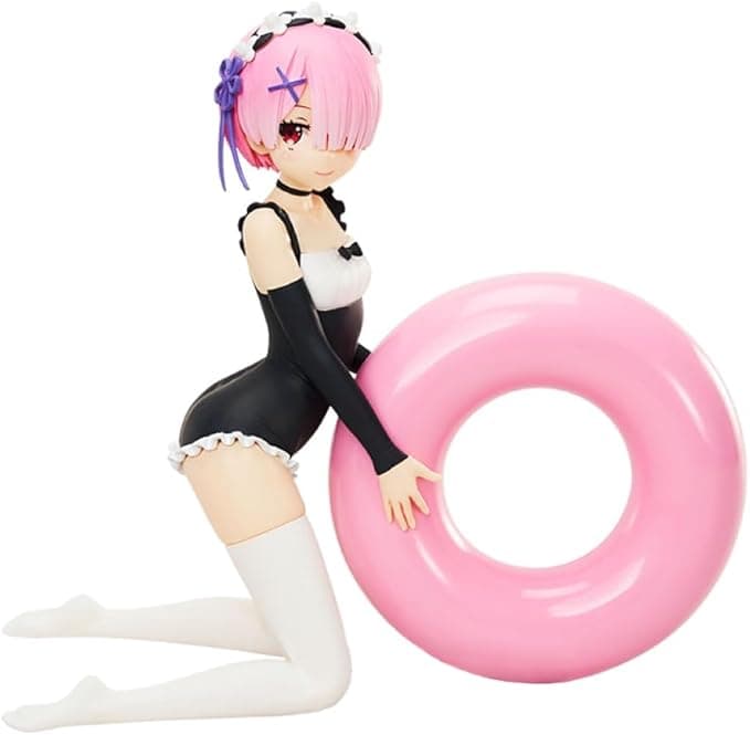 Аніме фігурка Рам (Ram) Maid Style ver. Celestial Vivi Banpresto — Переродження: Життя в іншому світі з нуля (Re:Zero Starting Life in Another World), 13 см