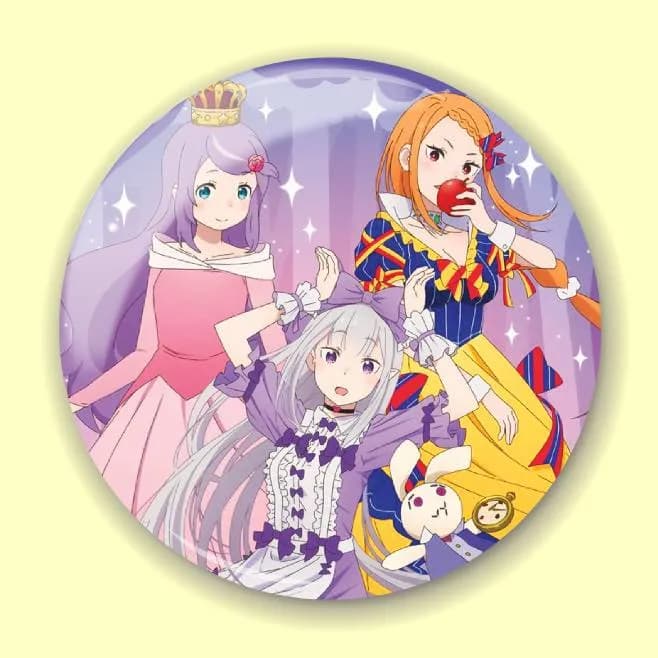 Аніме значок Переродження: Життя в іншому світі з нуля (Re:Zero Starting Life in Another World) 15, 56 мм, глянець