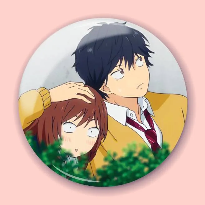 Аніме значок Шлях юності (Ao Haru Ride) 17, 56 мм