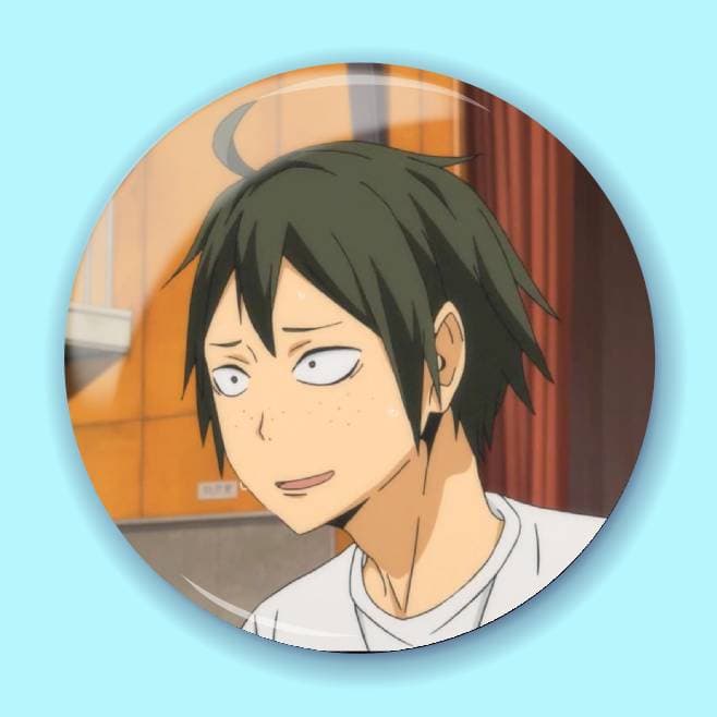 Аніме значок Волейбол (Haikyuu!!) 48, 56 мм, Глянець