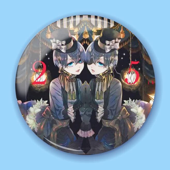 Аніме значок Темний дворецький (Black Butler) 27, 56 мм